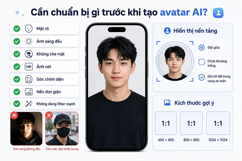 Cách tạo ảnh đại diện bằng AI ảnh 4