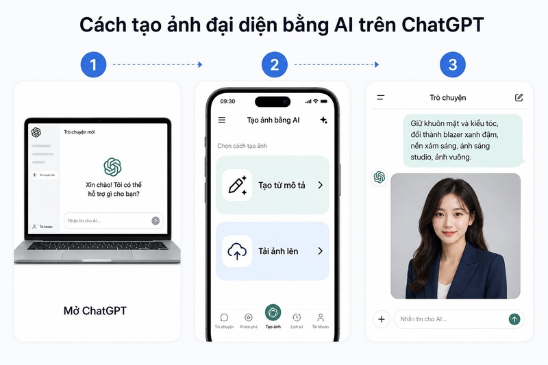 Cách tạo ảnh đại diện bằng AI ảnh 8