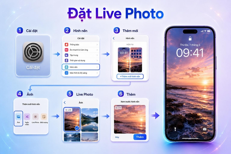 cách tạo ảnh nền động cho iphone ảnh 3