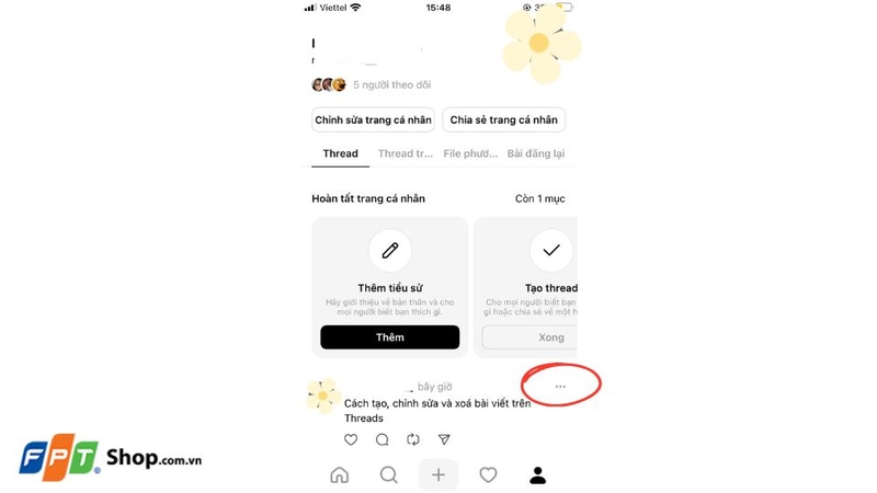 cách tạo, chỉnh sửa và xóa bài viết trên Threads 4