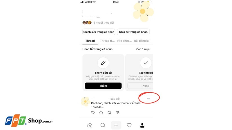 cách tạo, chỉnh sửa và xóa bài viết trên Threads 7