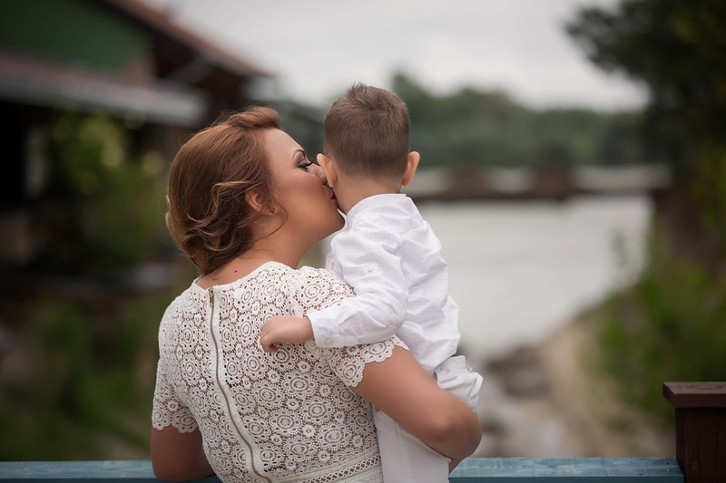 cách tạo sáng chụp ảnh 2 mẹ con 8