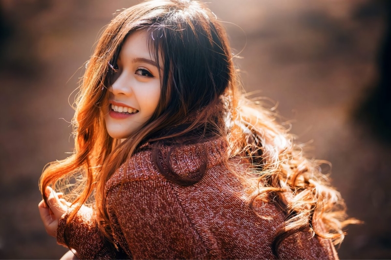 Tạo dáng chụp góc nghiêng