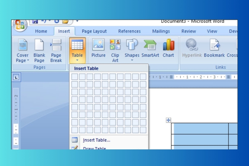 cách tạo đường viền bảng trong word hình 11