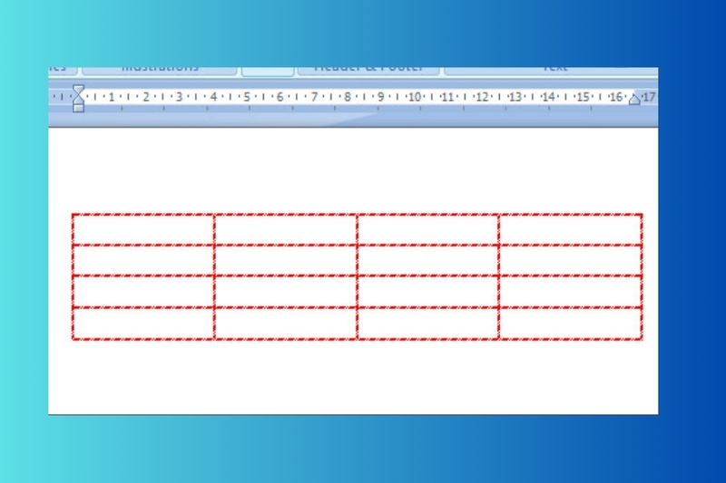cách tạo đường viền bảng trong word hình 14