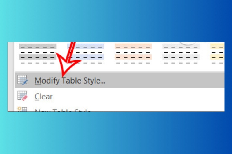 cách tạo đường viền bảng trong word hình 4