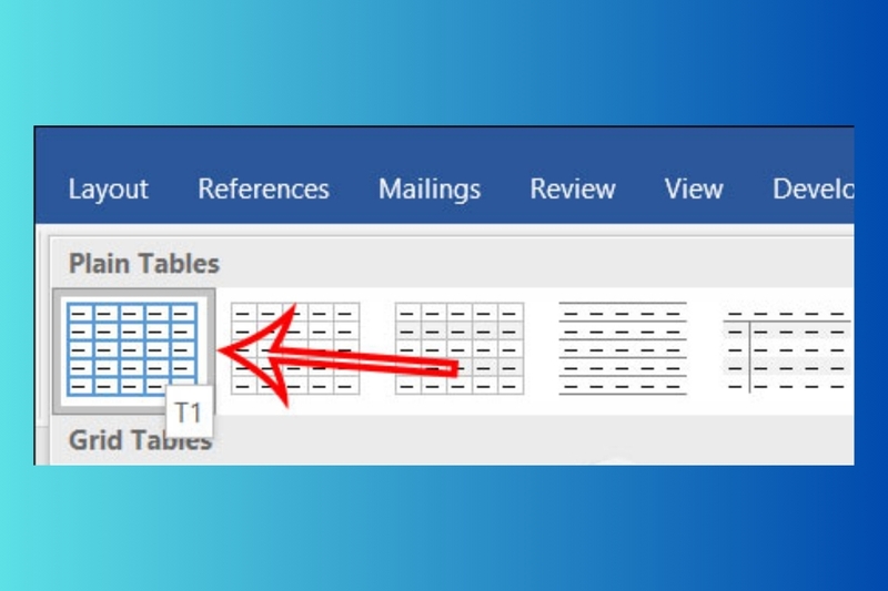 cách tạo đường viền bảng trong word hình 6