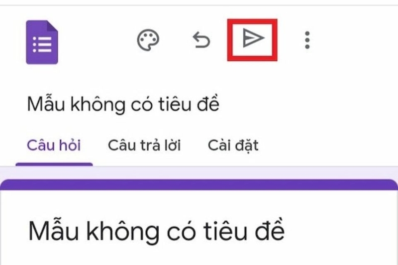 Cuối cùng nhấn gửi biểu mẫu để hoàn tất