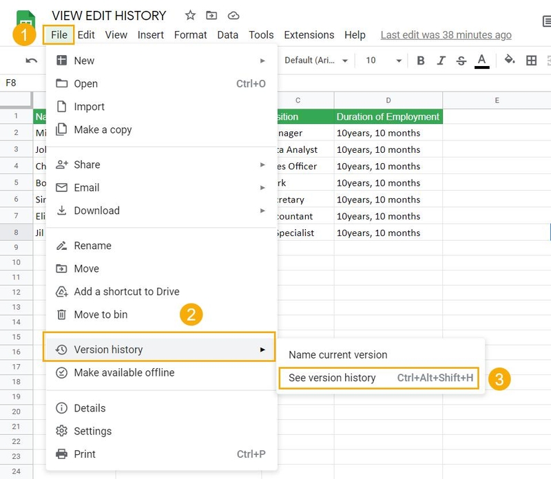Cách tạo link Excel trên Google Drive - Hình 13