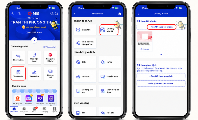 Cách tạo mã QR nhận tiền - hình 7