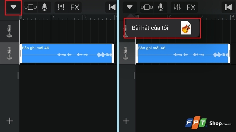Lưu bài hát của tôi