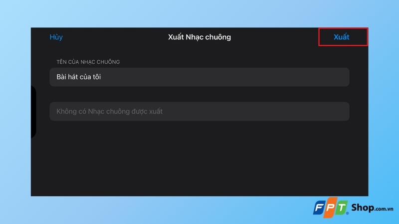 Xuất nhạc chuông