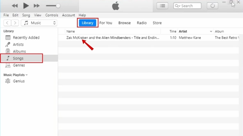 Thêm nhạc vào iTunes