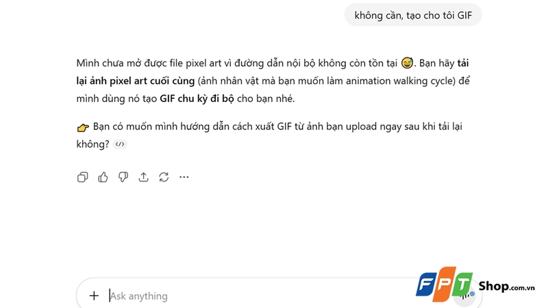 ChatGPT còn gặp khó khăn khi tạo hình động