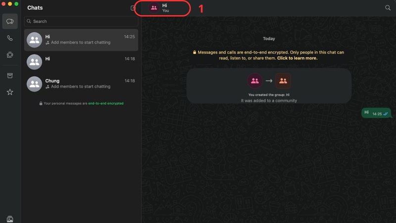 cách tạo nhóm trên WhatsApp 10