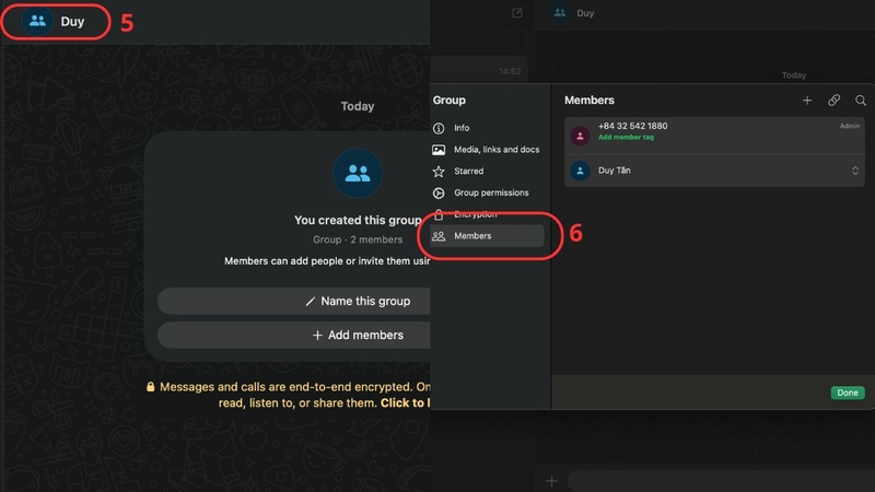 cách tạo nhóm trên WhatsApp 21