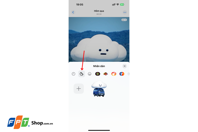 Hướng dẫn cách tạo sticker Messenger 2