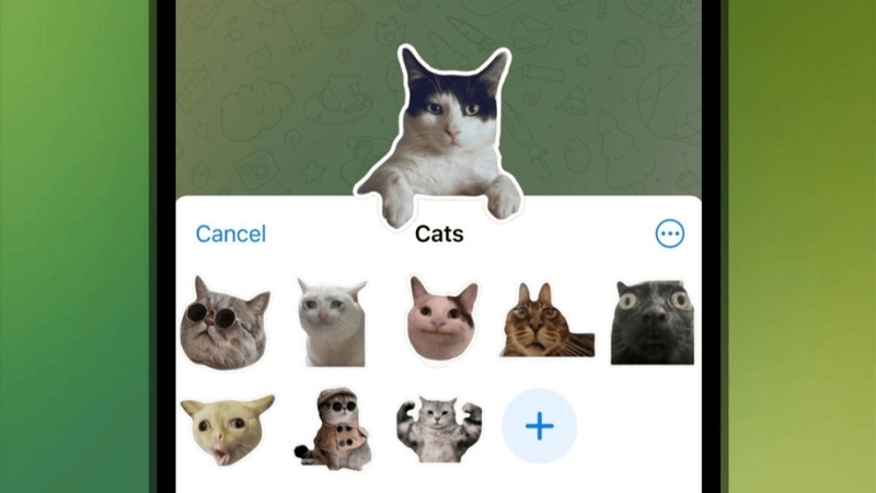 Có cách tạo sticker từ ảnh trên Telegram không?