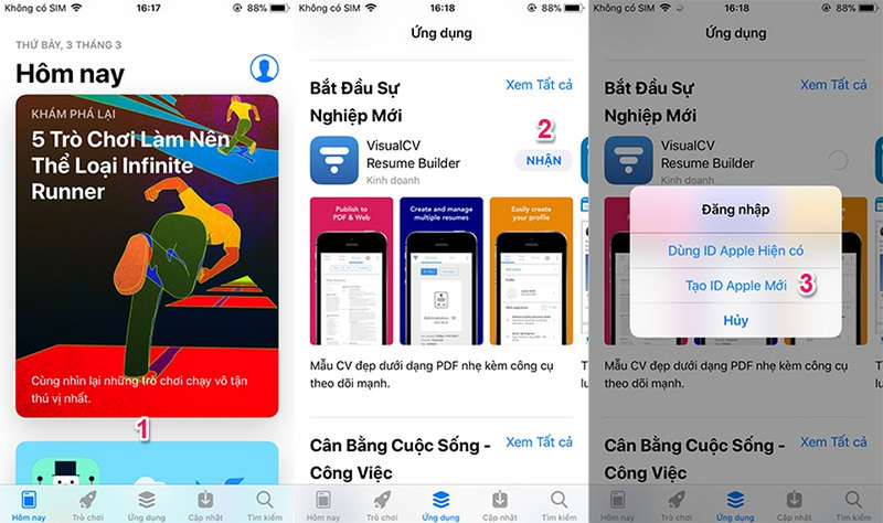 Tham khảo các thao tác hướng dẫn
