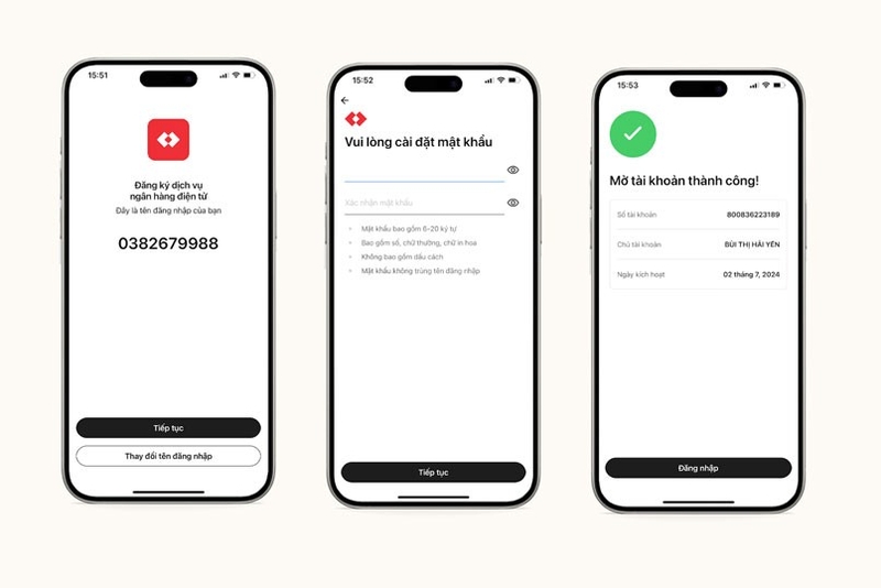 cách tạo tài khoản ngân hàng ảnh 6