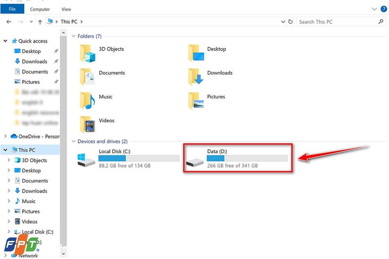 Cách tạo thư mục trong ổ đĩa D - Ảnh 03
