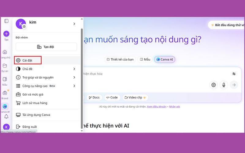 Cách tạo video AI trong Canva bằng Google Veo 3 hình 4