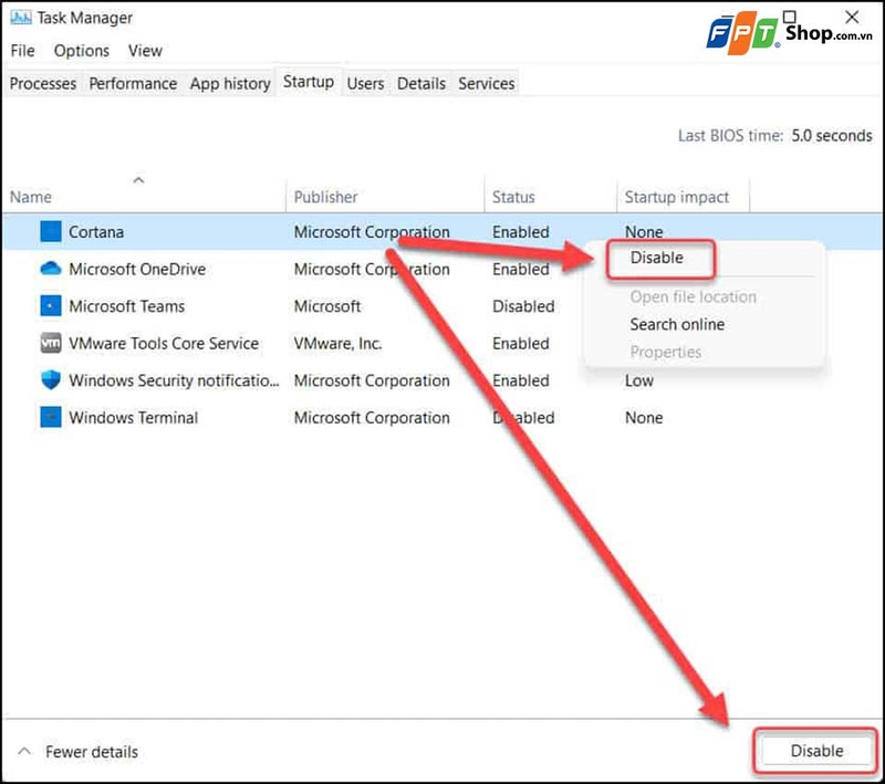 Cách tắt Cortana trên Win 10 - 08