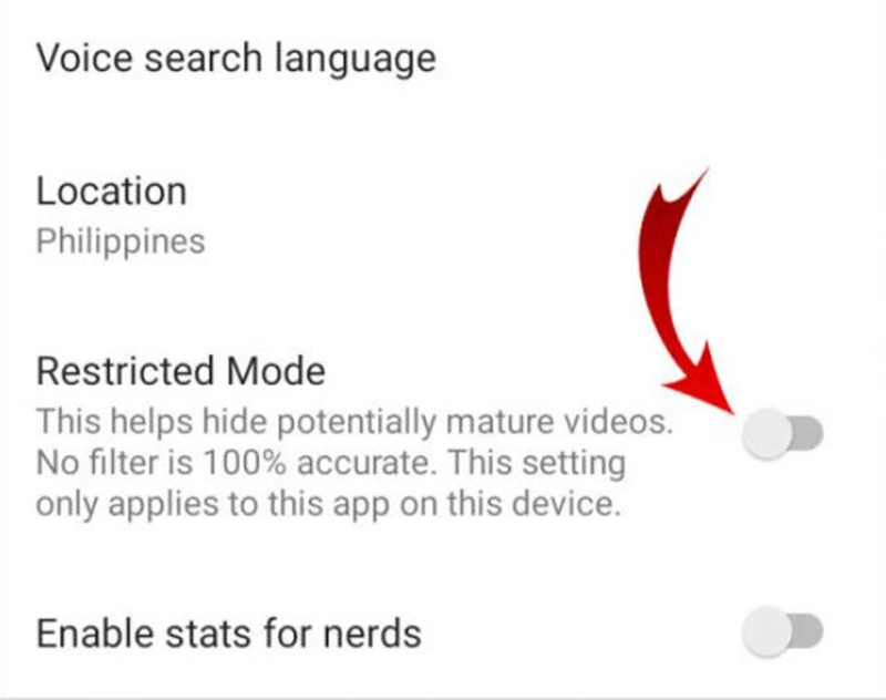 Cách tắt Chế độ hạn chế của YouTube trên điện thoại - 07