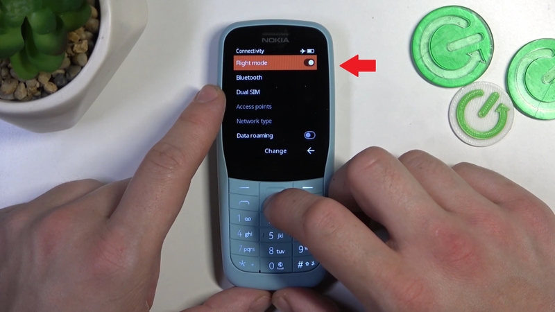 Cách tắt chế độ máy bay trên điện thoại Nokia hình 5