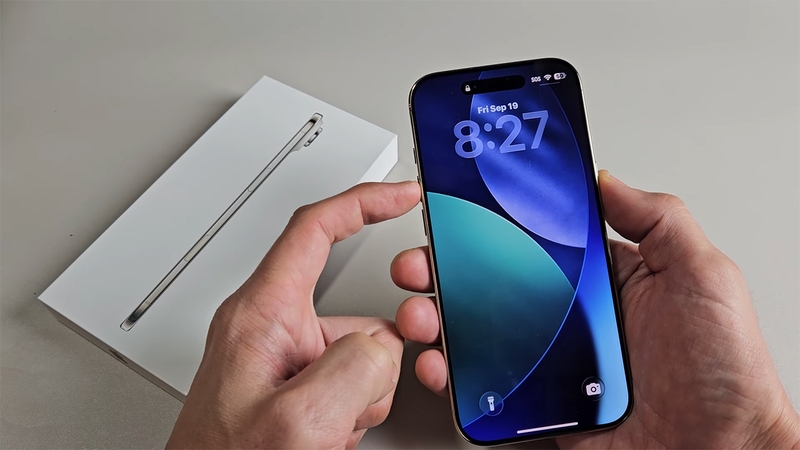 cách tắt iPhone Air 1