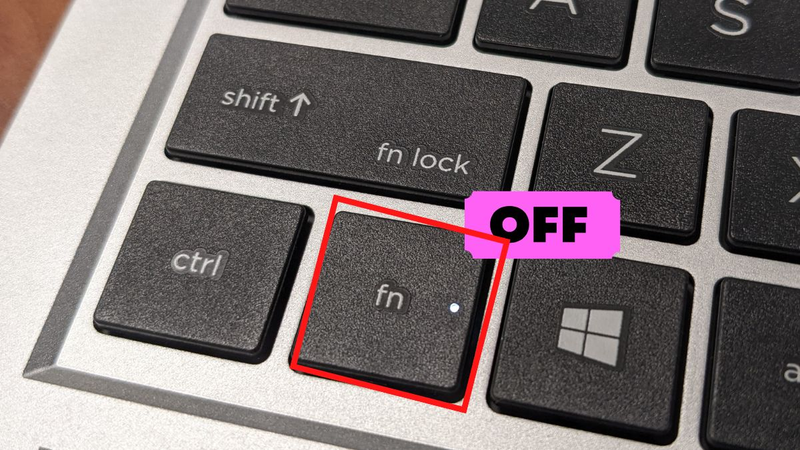 tắt phím Fn trên laptop HP 5