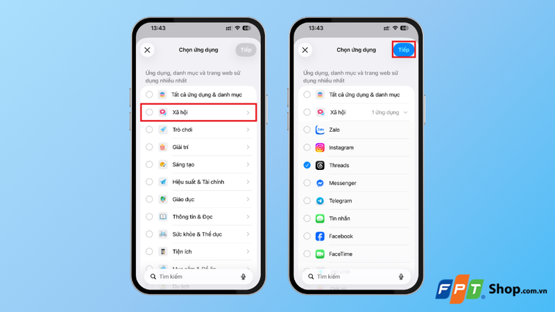 Cách bật giới hạn thời gian ứng dụng trên iPhone 2