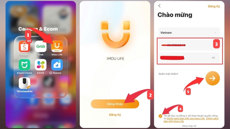 cách tắt thông báo camera IMOU 5