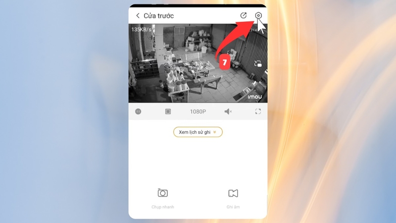 cách tắt thông báo camera IMOU 7