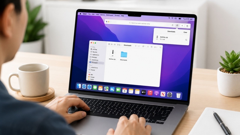 Khi nào nên tắt tính năng tự giải nén tập tin trên Safari?