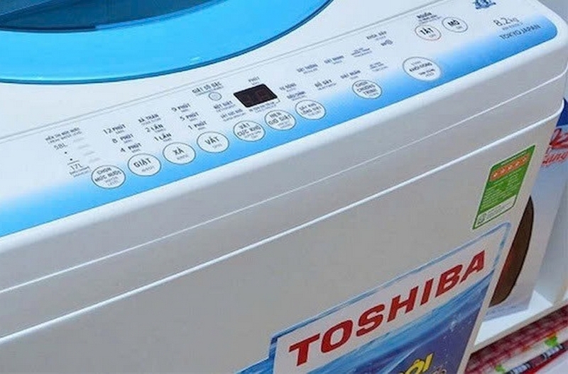 Cách test lỗi máy giặt Toshiba ảnh 1