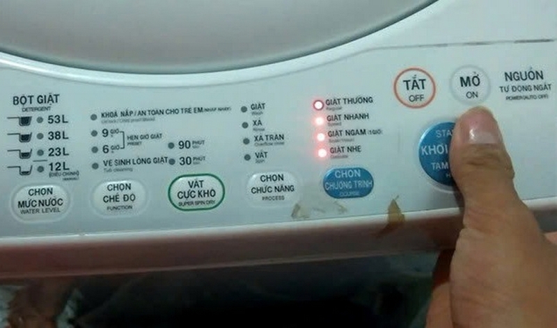 Cách test lỗi máy giặt Toshiba ảnh 6