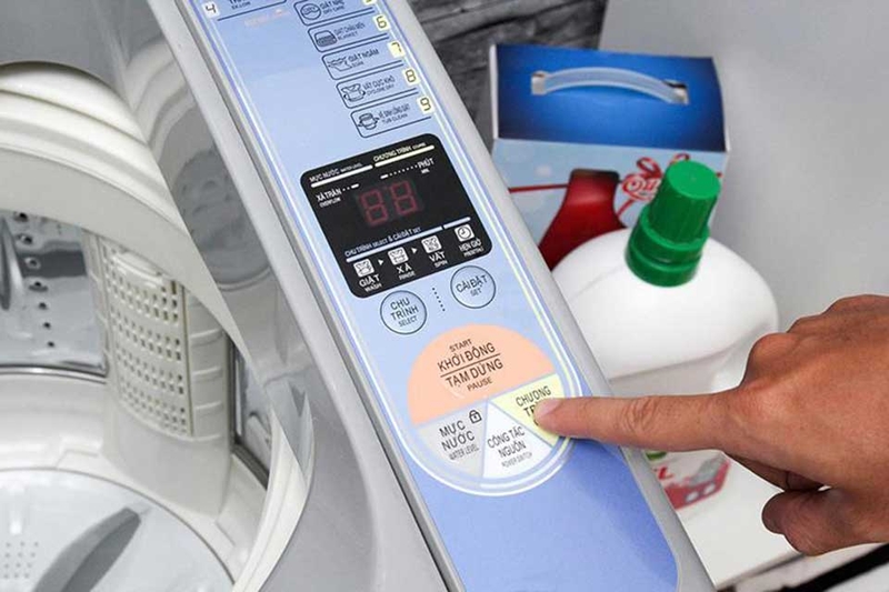 Cách test mã lỗi máy giặt Sanyo - 04