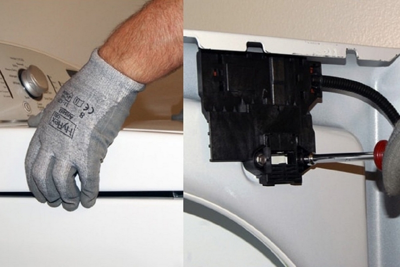 cách tháo hộp số máy giặt ảnh 6