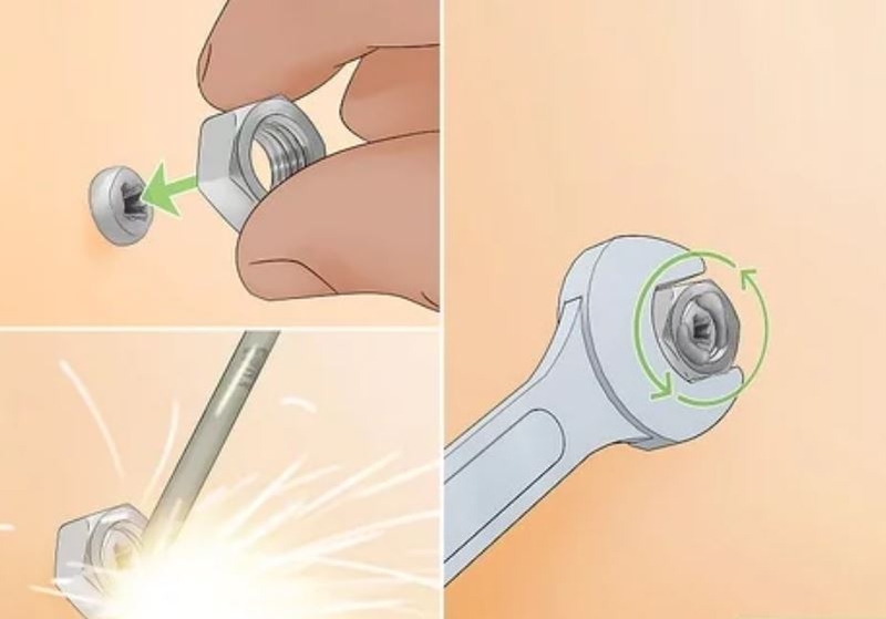 cách tháo ốc vít bị gãy 3