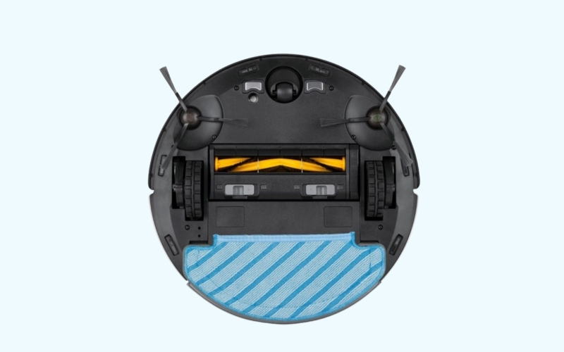 Tháo chổi cạnh của robot