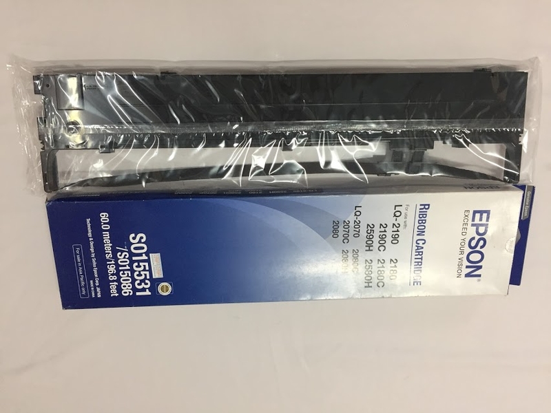 cách thay băng mực máy in kim epson lq 310 - hình 6