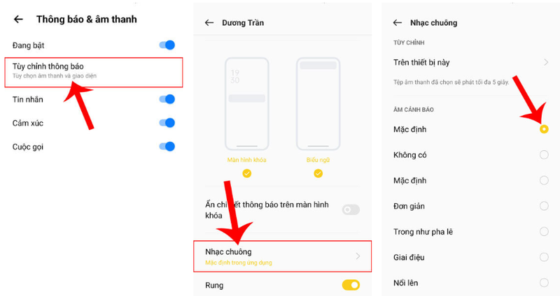 Cách thay đổi âm thanh thông báo Messenger 7