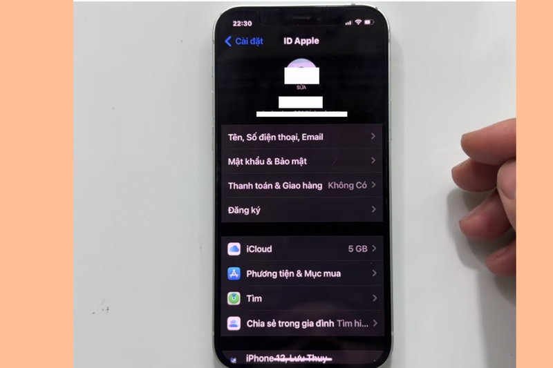 Cách thay đổi mật khẩu Apple ID (2)