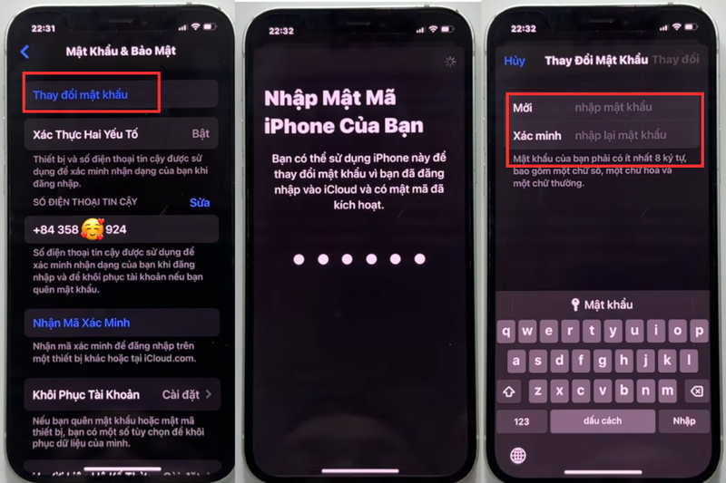 Cách thay đổi mật khẩu Apple ID (4)