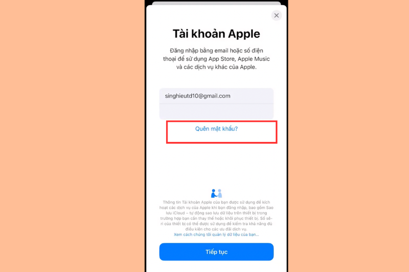 Cách thay đổi mật khẩu Apple ID (8)