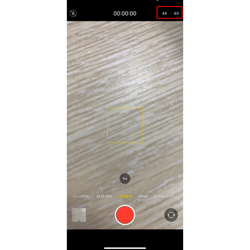 Cách thay đổi thiết lập độ phân giải video trên iPhone (hình 3)
