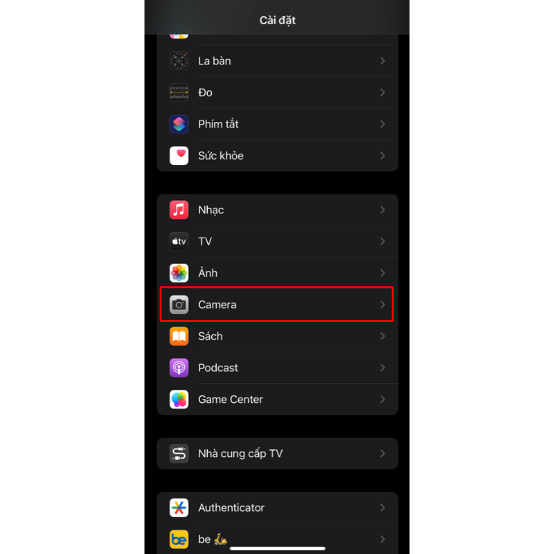Cách thay đổi thiết lập độ phân giải video trên iPhone (hình 4)