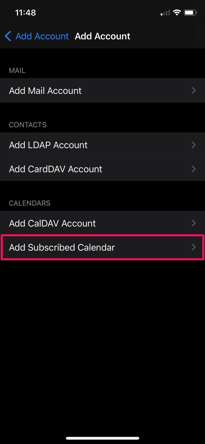 Cách thêm lịch thi đấu FIFA World Cup 2026 vào iPhone - bước 5