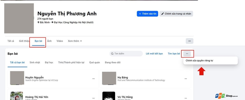 Cách tìm bạn bè chung trên Facebook (ảnh 4)